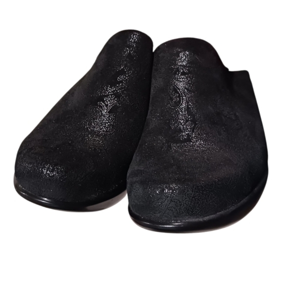 NAOT Eden Dream Lace Paisley Nubuck Mule Clog 38 - Picture 9 of 14